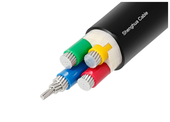Cabo de energia Shenghua Power Cable de 1kV com condutor de alumínio, isolamento e cobertura de PVC, dois condutores, não armado fornecedor