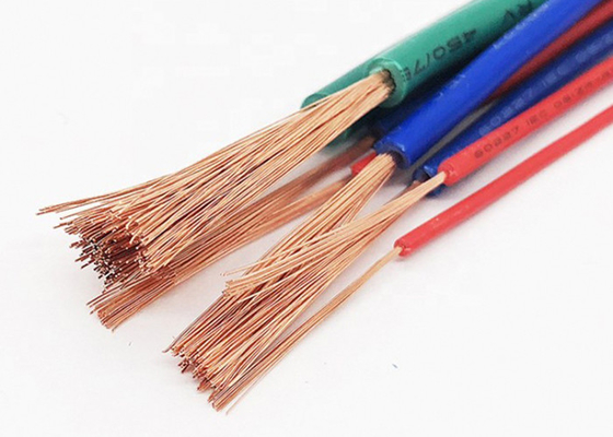 Shanghai shenghua cabo de alimentação 1.5m2 2.5m3 cabo elétrico de núcleo único H05V-K H07V-K fornecedor