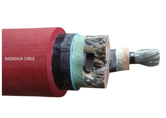Cabo com bainha de borracha MCDP da Shanghai Shenghua Cable, Cabo de Baixa Emissão de Fumaça e Zero Halogênio 0,38 / 0,66 KV fornecedor