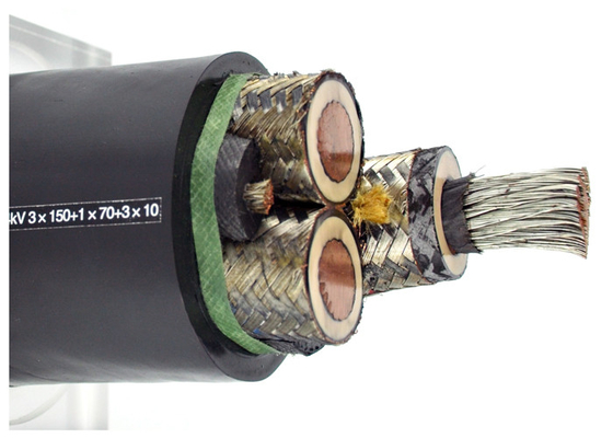 Cabo com bainha de borracha MCDP da Shanghai Shenghua Cable, Cabo de Baixa Emissão de Fumaça e Zero Halogênio 0,38 / 0,66 KV fornecedor