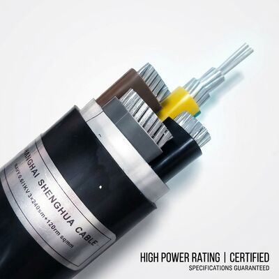 Fire Resistant PVC Insulated Power Cable 0.6/1kV 3 Core 3x25mm2 Emergency Circuit fornecedor