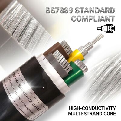 BS 7889 VDE NF C Standard PVC Insulated Cable 0.6/1kV 5 Core 5x16mm2 Export fornecedor