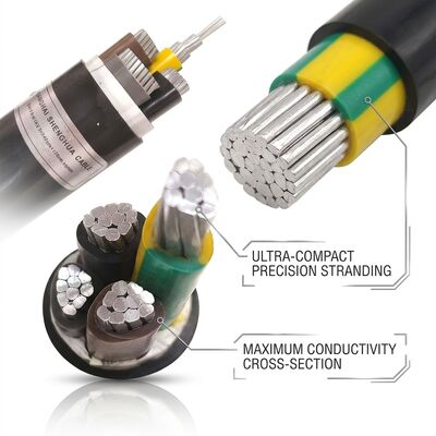 Free Sample PVC Insulated Power Cable 0.6/1kV 3x10mm2 Copper Fast Delivery fornecedor