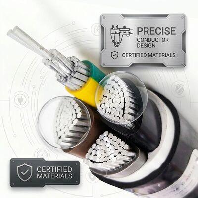 CYKY 5x6mm2 PVC Insulated Cable 90C Underground Distribution 0.6/1kV IEC60502 fornecedor