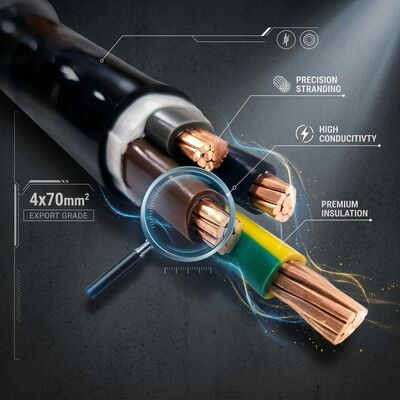 LSZH 3x2.5mm2 PVC Insulated Building Cable Low Smoke Zero Halogen Flame Retardant 450/750V fornecedor