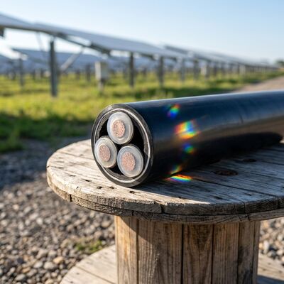 UV Resistant Aerial 0.6/1kV 3x185mm2 Aluminium XLPE Insulated Power Cable fornecedor