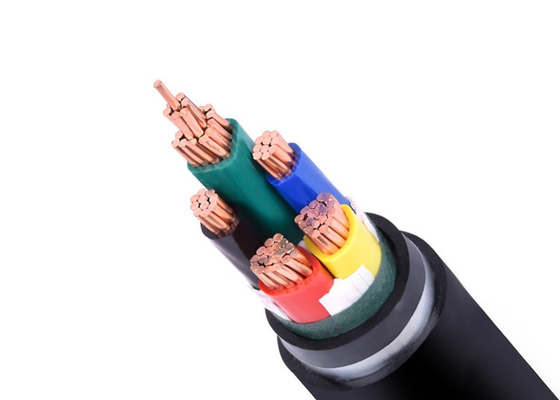 Meio Voltagem XLPE Pvc Isolado Pvc Envolvido 3 Núcleos Flexível Cabos Sh Shenghua fornecedor