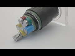 O PVC de cobre blindado do comprimento do SWA 100m de AWA revestiu o cabo encalhado