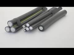 0.6/1KV cruz empacotada aérea de alumínio do cabo ASTM que liga a bainha